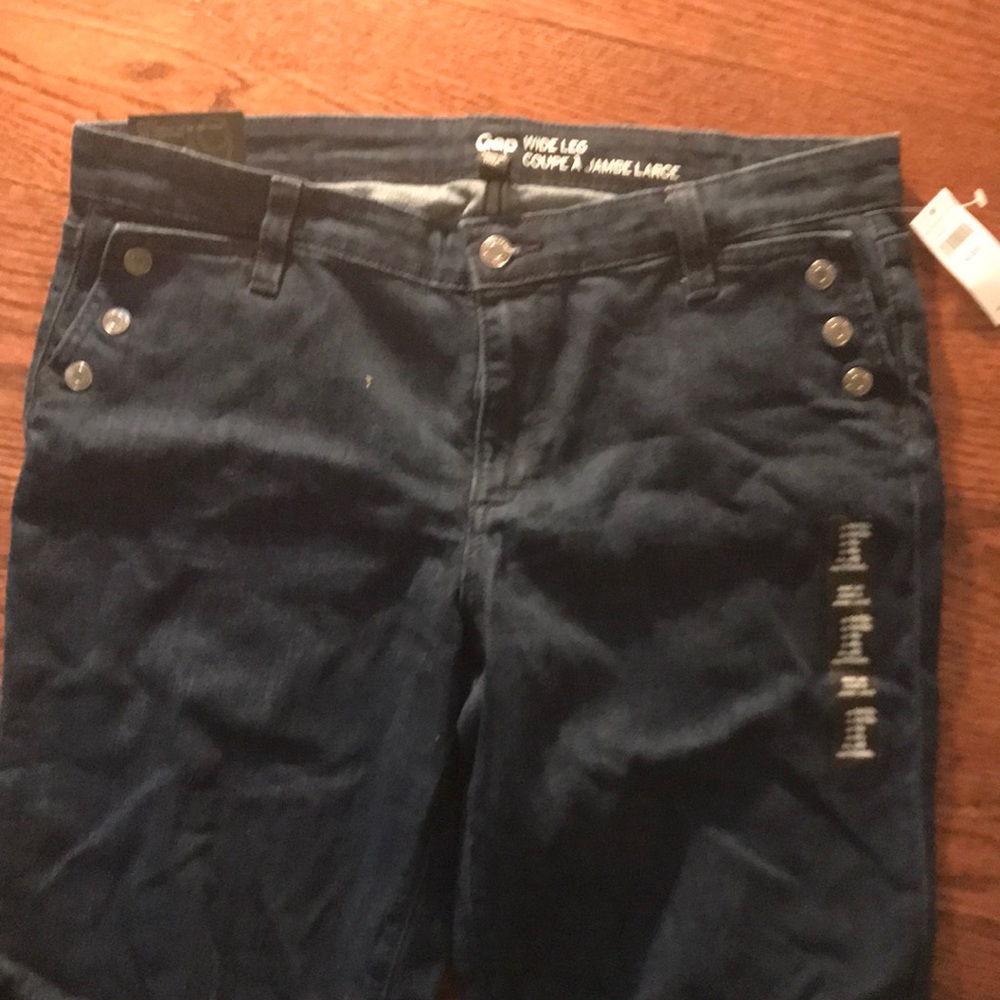 Gap wide leg jeans
